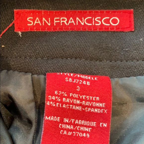 San Francisco boutique black skirt size 3 - Picture 2 of 6